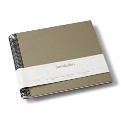 Fotoalbum Semikolon Spiral Economy Medium cream fango