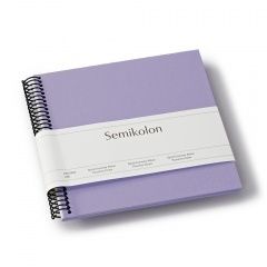 Fotoalbum Semikolon Spiral Piccolino cream lilac silk