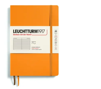 Zápisník LEUCHTTURM1917 Softcover Medium (A5) Rising Sun, 123 p., riadkovaný