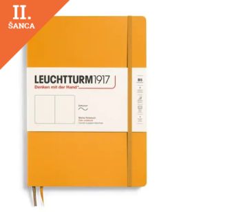Lacné: Zápisník LEUCHTTURM1917 Softcover Composition (B5) Rising Sun, 123 p., čistý