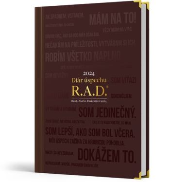 Diár Úspechu R.A.D. 2024 (hnedý)