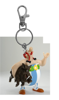 OBELIX s diviakom prívesok na kľúče