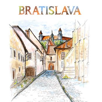 Magnetka Bratislava Stará ulica