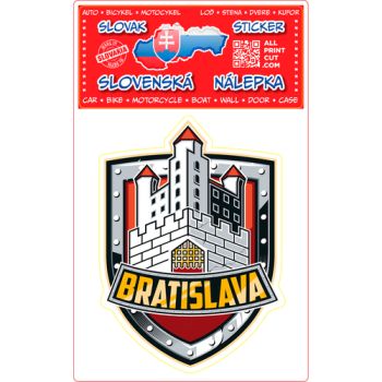 Nálepka Bratislava Hrad