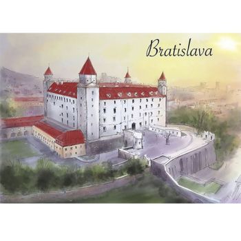 Pohľadnica Bratislavský Hrad New