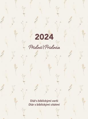 Diár s biblickými citátmi 2024 – Príslovia