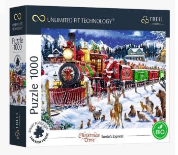 Puzzle Santov expres 1000 Trefl Prime