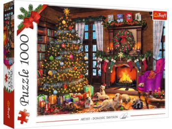 Puzzle Vianoce prichádzajú 1000 Trefl