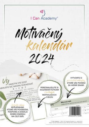 Motivačný kalendár od I Can Academy 2024