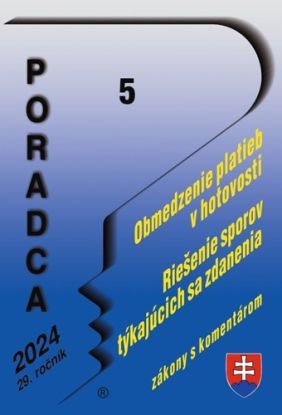 Poradca 5/2024 - Obmedzenie platieb v hotovosti - zákon s komentárom