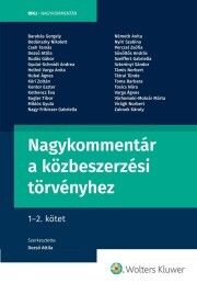 Nagykommentár a közbeszerzési törvényhez