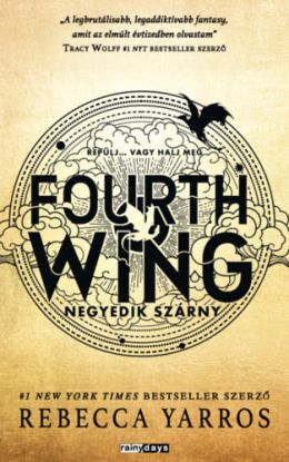Fourth Wing - Negyedik szárny - éldekorált