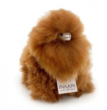 Plyšová hračka Alpaca SMALL MONSTER FLUFF – WALNUT