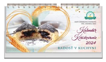 Stolový kalendár Kváskovanie - Radosť v kuchyni 2024