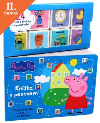 Lacná kniha Peppa Pig - Knížka s pexesem