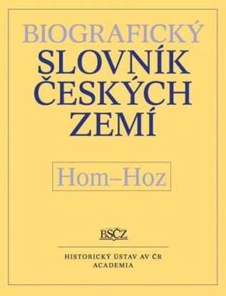 Biografický slovník českých zemí, Hom-Hoz, sv. 26