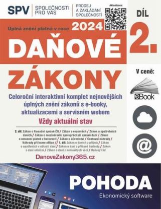 Daňové zákony 2024 XXL ProFi (Díl 2.)