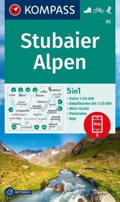 Stubaier Alpen 1:50 000