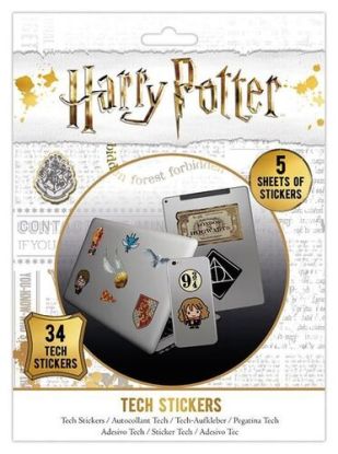 Samolepky Harry Potter - sada 34ks