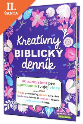 Lacná kniha Kreatívny biblický denník, vydanie pre dievčatá