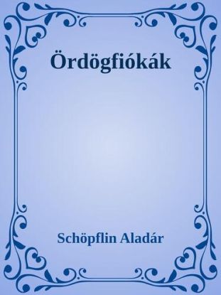Ördögfiókák
