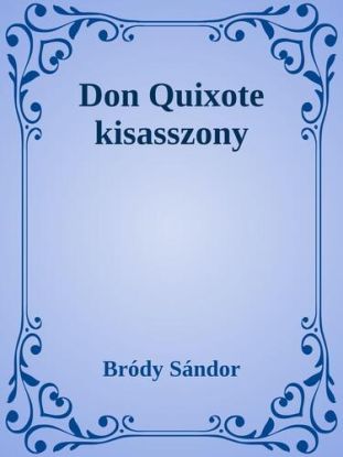 Don Quixote kisasszony