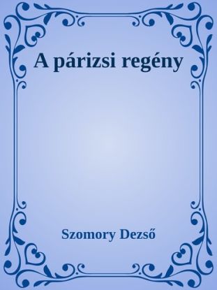 A párizsi regény