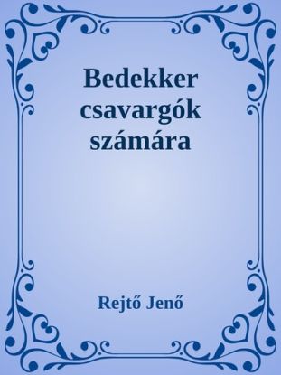 Bedekker csavargók számára