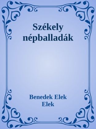 Székely népballadák