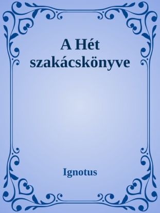 A hét szakácskönyve