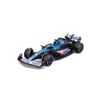 Bburago 1:43 RACE Formula F1 - BWT Alpine F1 Team A523 (2023) 31 (Esteban Ocon) - with driver and decorative box