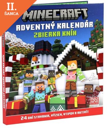 Lacná kniha Minecraft - Adventný kalendár