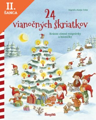 Lacná kniha 24 vianočných škriatkov