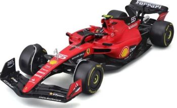 Bburago 1:18 Formula F1 Ferrari Scuderia SF-23(2023) nr.55 Carlos Sainz - with driver