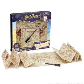 Sada Harry Potter - záškodnícka mapa a čarovný prútik