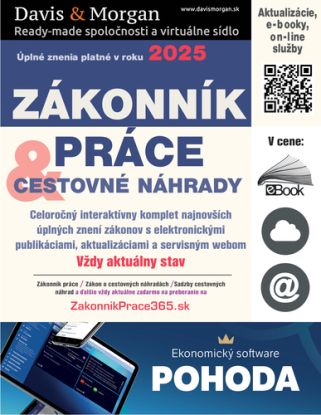 Zákonník práce a Cestovné náhrady 2025
