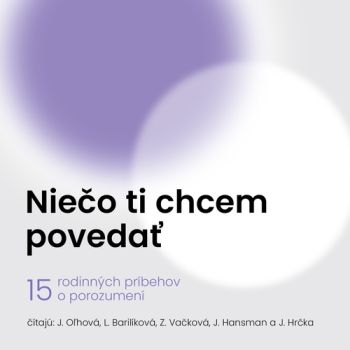 Niečo ti chcem povedať
