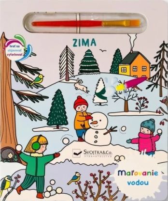 Maľovanie vodou - Zima
