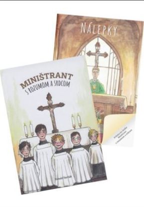 Miništrant s rozumom a srdcom + príloha Nálepky