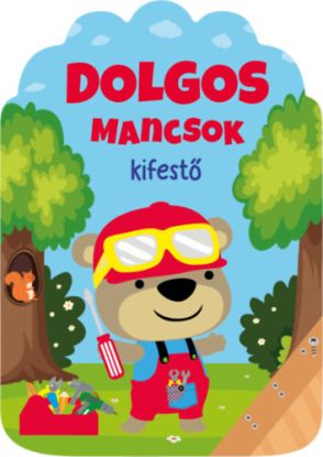 Dolgos mancsok - kifestő
