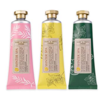 KRÉM na ruky a nechty 60ml v tube, W.SPA, vôňa: zázvor a mäta, ACCENTRA