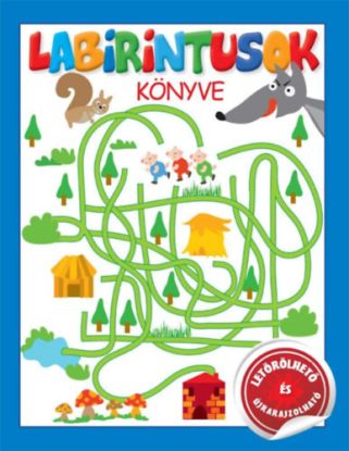 Labirintusok könyve - Letörölhető és újrarajzolható