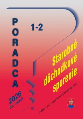 Poradca 1-2/2026 - Zákon o starobnom dôchodkovom sporení – zákon s komentárom