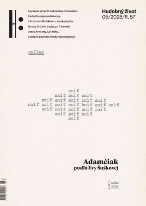 Hudobný život 5/2025