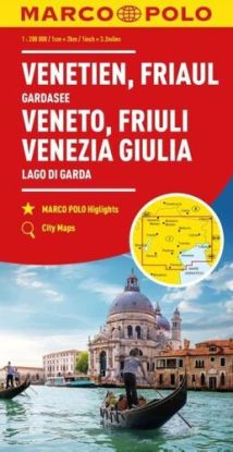 Itálie č.4-Veneto, Friaul 1:200 000 - automapa