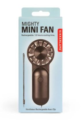 Kikkerland Výkonný mini ventilátor