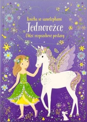 Jednorožce - Knižka so samolepkami