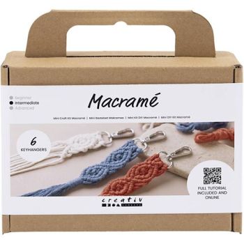 Mini kreatívna sada Makramé - Kľúčenky