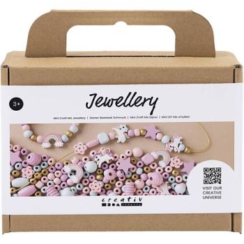 Mini kreatívna sada Šperky, pastelové farby