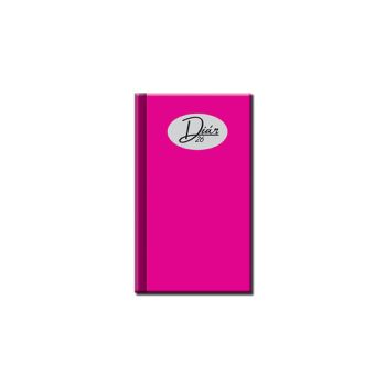 Mini diár FSC A6 2026 COLORS cyklámenový